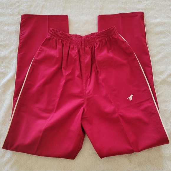VTG Wrangler 70s Deadstock Striped Track Athletic Active Pants Rare✨️L - Picture 1 of 16